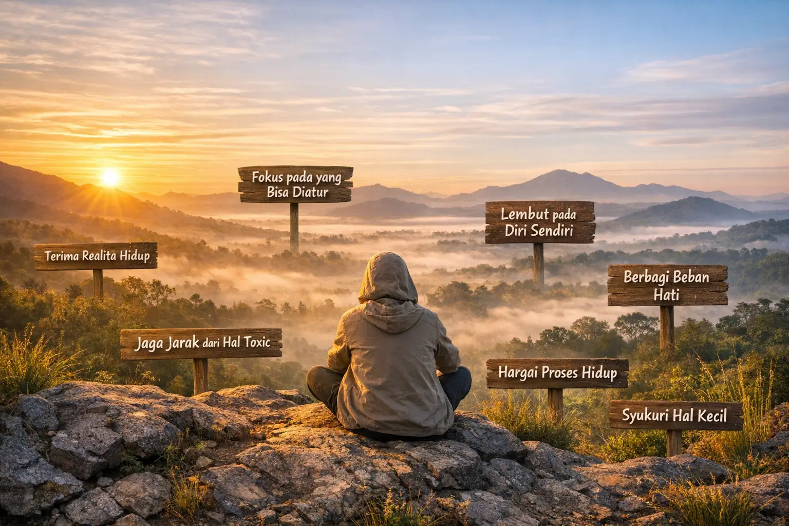 Sikap-Sikap Sederhana agar Hati Tetap Tenang Meski Hidup Penuh Ujian