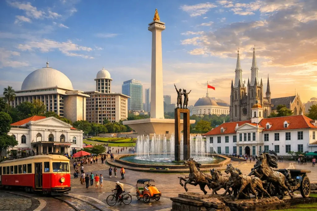 Jakarta Pusat, Magnet Wisata Sejarah dan Ikonik