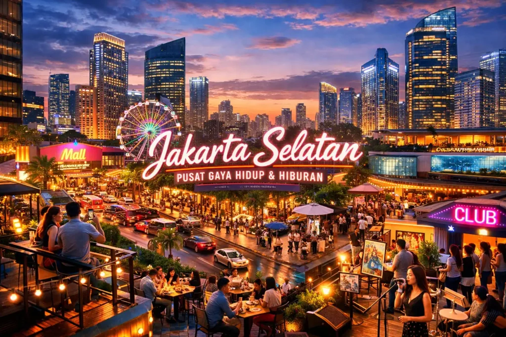 Jakarta Selatan, Pusat Gaya Hidup dan Hiburan