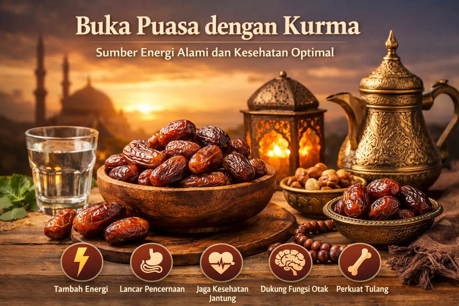 Manfaat dan Buka Puasa dengan Kurma: Sumber Energi Alami dan Kesehatan Optimal