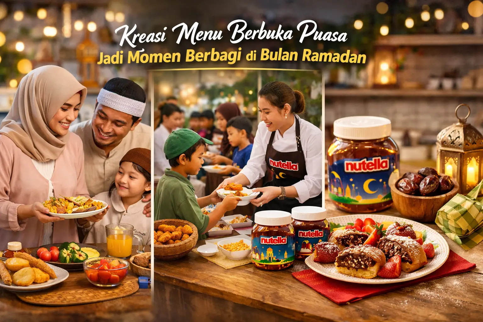 Bulan Ramadan adalah Momen Lomba Menciptakan Menu Berbuka Puasa