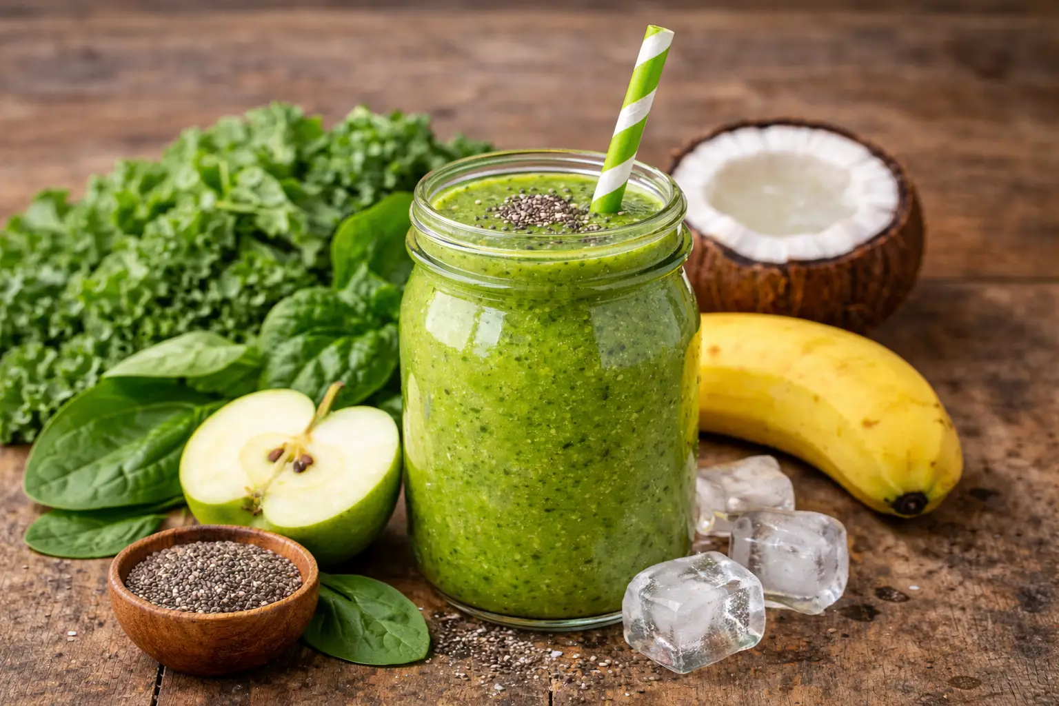 Resep Smoothie Sayur Hijau untuk Energi Sehari-hari