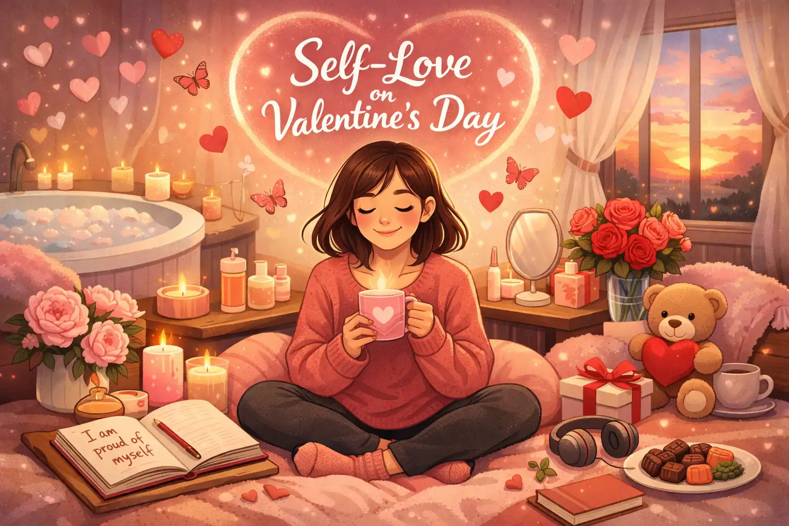 Belajar Mencintai Diri Sendiri di Momen Valentine