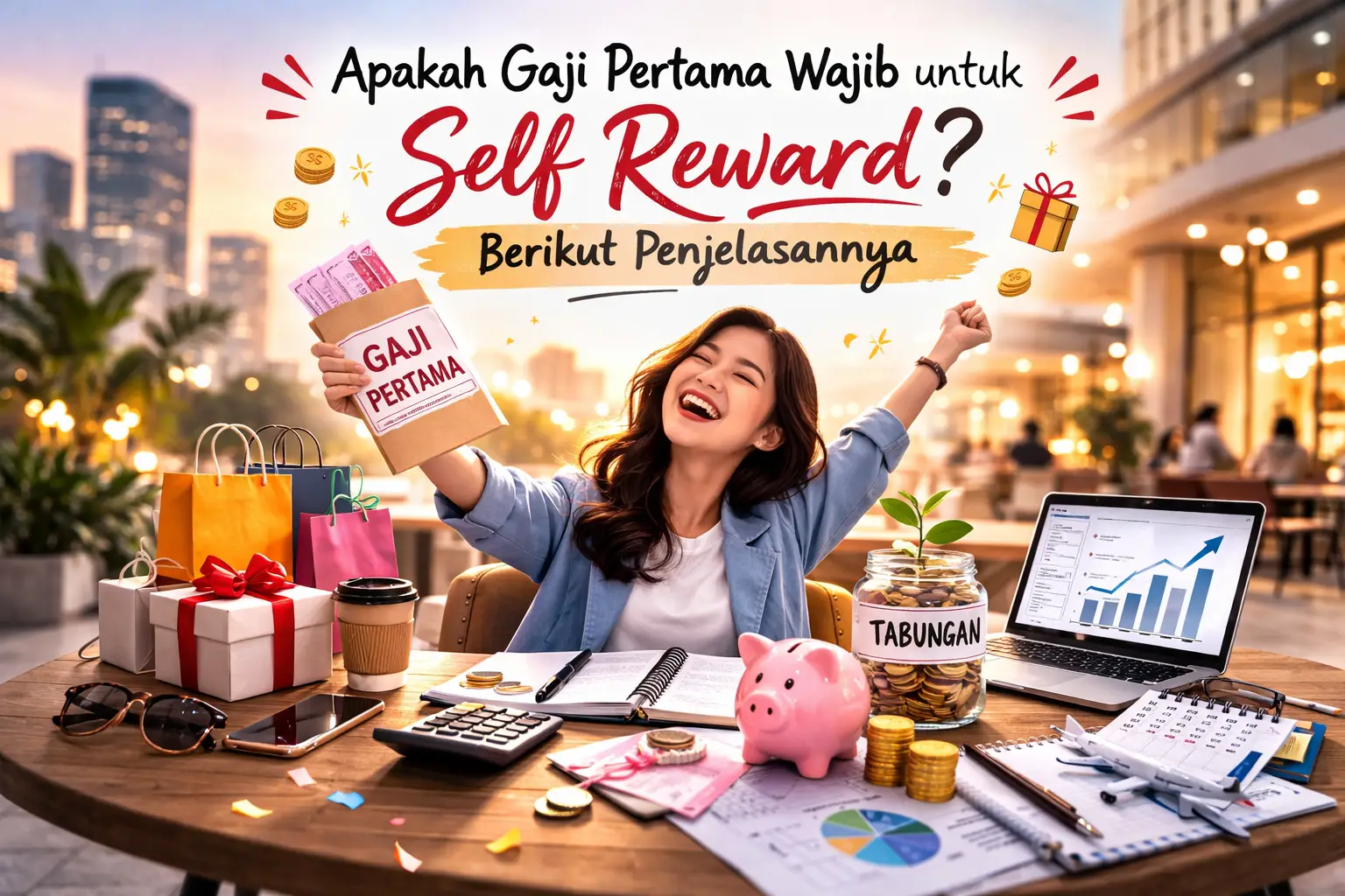 Gaji Pertama Wajib untuk Self Reward!!